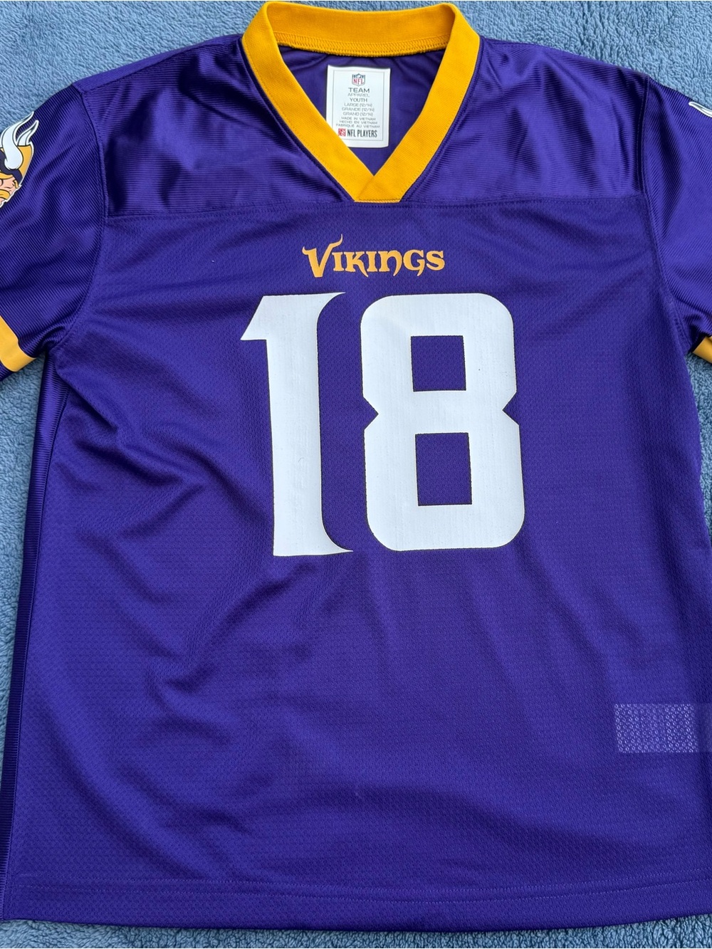 NFL Minnesota Vikings Youth Jersey Jefferson 18